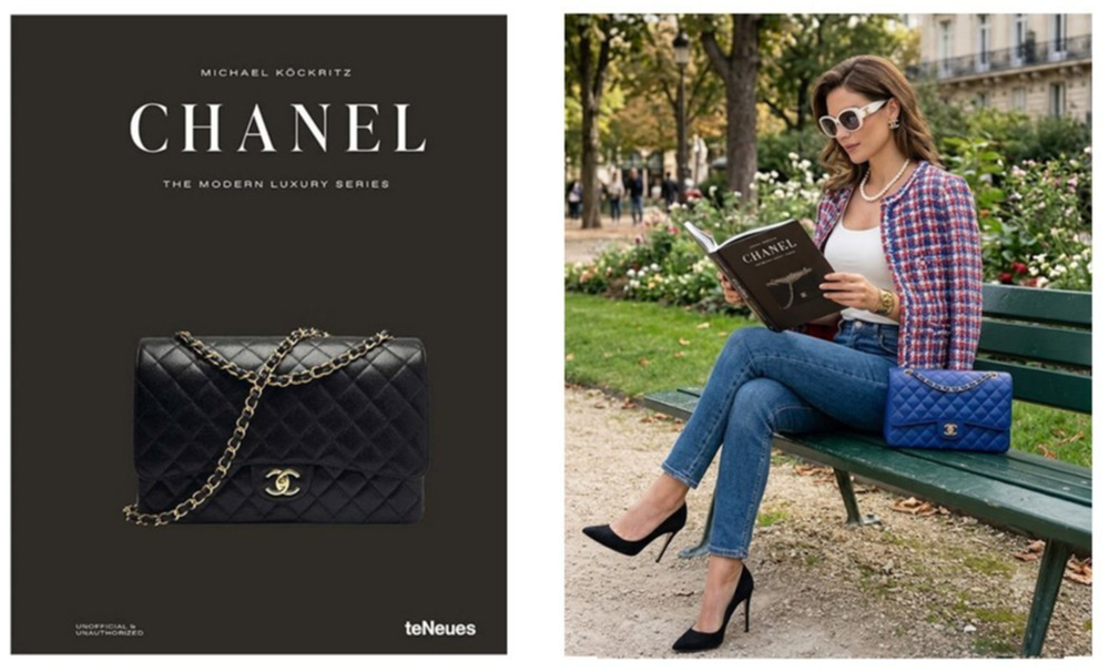 Book CHANEL bag Modern Luxury Series Michael Kockritz TeNeues "NEW" coffee table